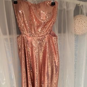 Mini sequined dress
